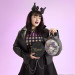 Sanrio Kuromi 20th Anniversary Cameo Mini Backpack LFlifestyle3 view 4